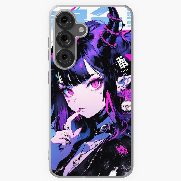 Item preview, Cute anime demon girl designed and sold by iWallGlow.