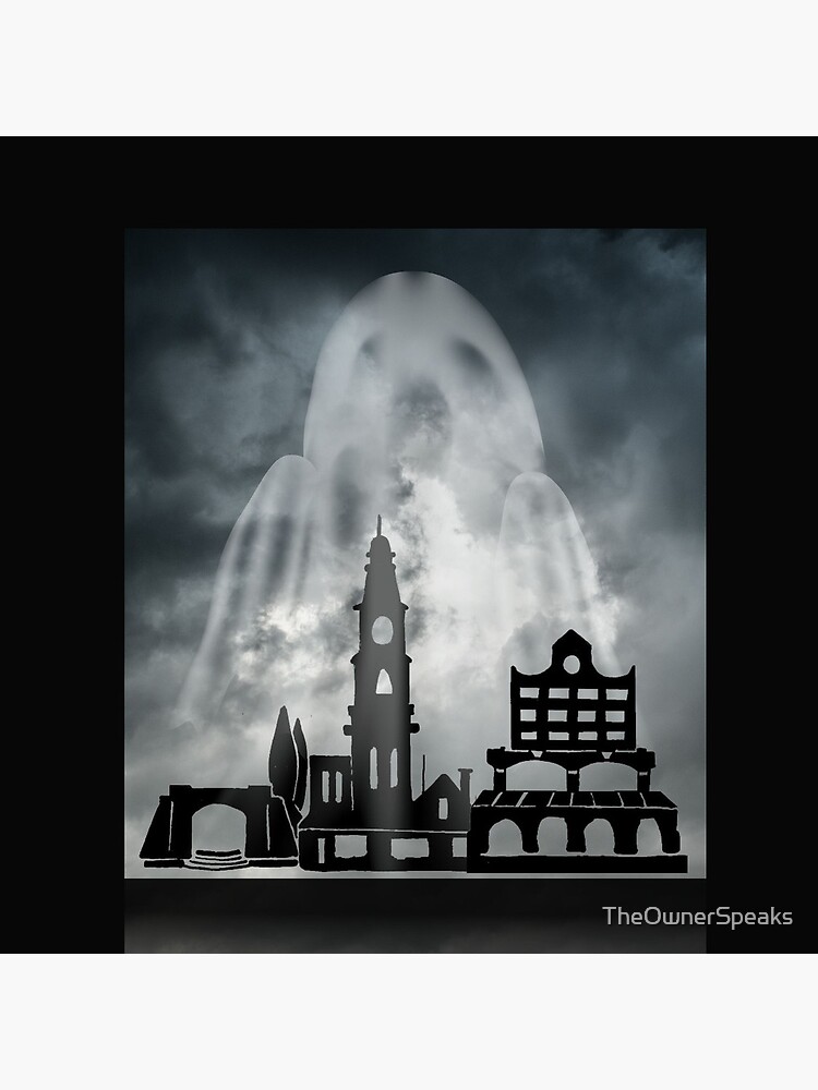 Thumbnail 2 of 2, Tote Bag, Spooky Suburb designed and sold by TheOwnerSpeaks.