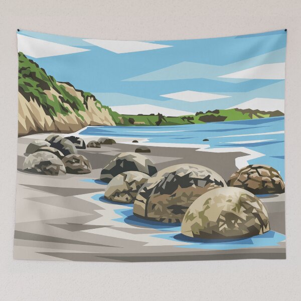 Item preview, Moeraki Boulders designed and sold by Art by Ira.