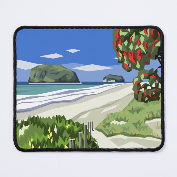 Item preview, Whangamata Beach designed and sold by Ira Mitchell.