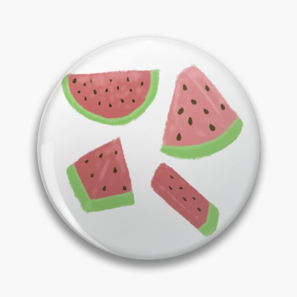 Item preview, Watermelon slice sticker  designed and sold by aquatickawaii.
