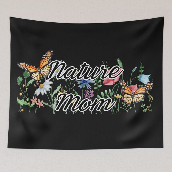 Item preview, Nature Mom- Floral Butterfly Design designed and sold by DarlingsTees.
