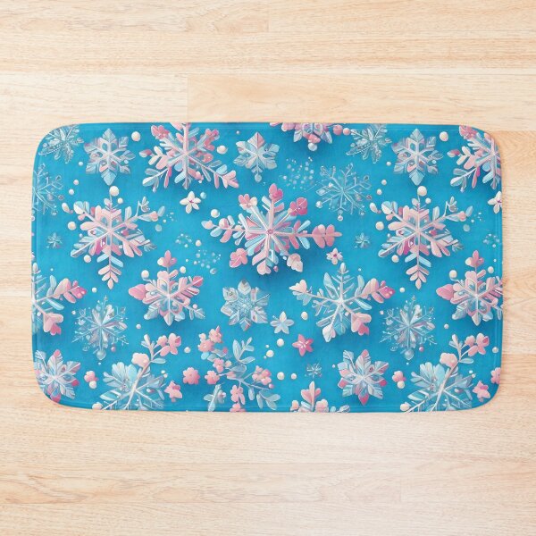 Item preview, Kawaii Snowflakes Pattern designed and sold by Patternliss.
