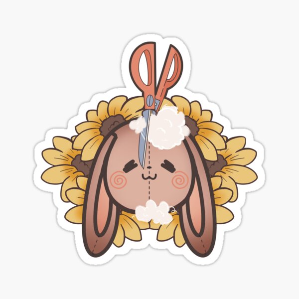 Head Full of Fluff - Original Sticker
