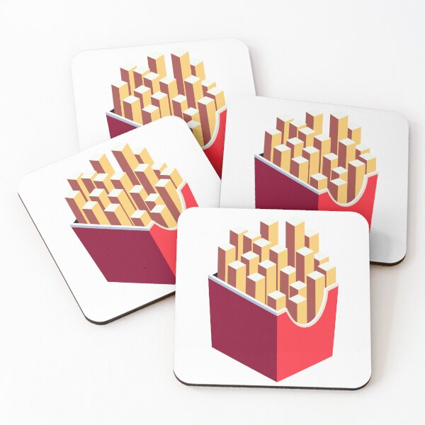 Item preview, Square Fries designed and sold by The Deep Machine.