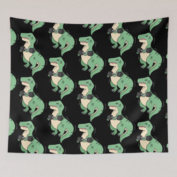 Item preview, Funny Dinosaur Gym Workout Dino-Sore designed and sold by PunPartners.