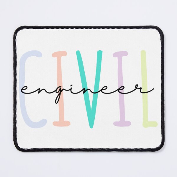 Item preview, "Elegant Pastel 'Civil Engineer' Custom t-shirt for Infrastructure Maestros" Custom civil engineer shirt designed and sold by JSPStore.