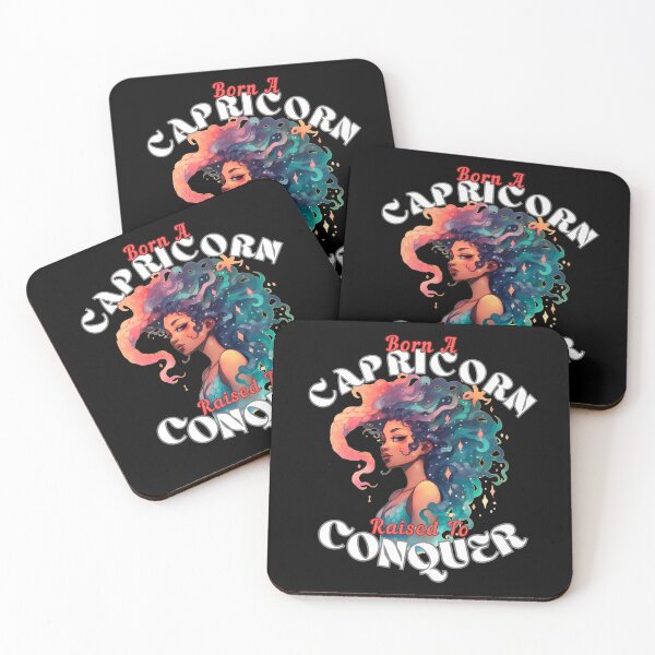 Item preview, Born A Capricorn, Raised To Conquer. capricorn season designed and sold by ZodiacWonders.