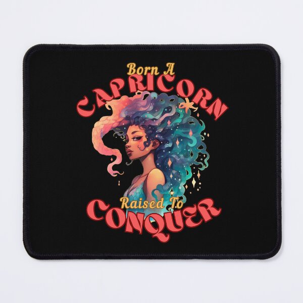 Item preview, Born A Capricorn, Raised To Conquer. capricorn quotes designed and sold by ZodiacWonders.