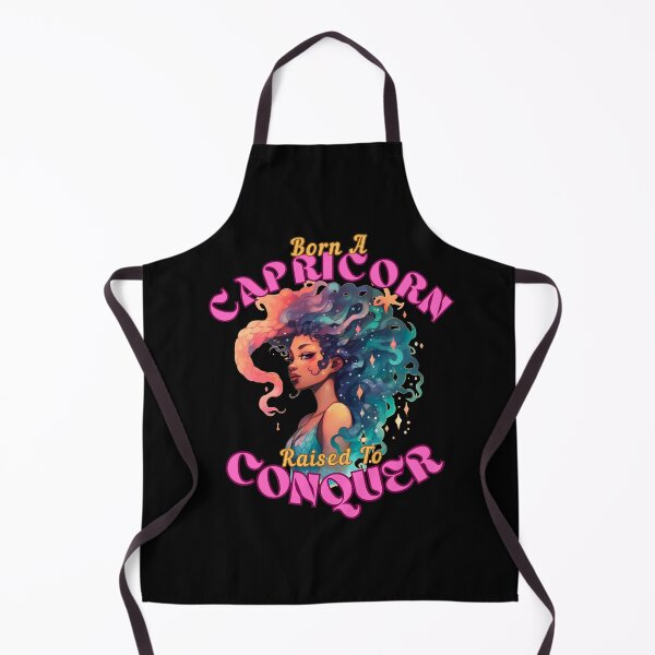Item preview, Born A Capricorn, Raised To Conquer. capricorn saying designed and sold by ZodiacWonders.