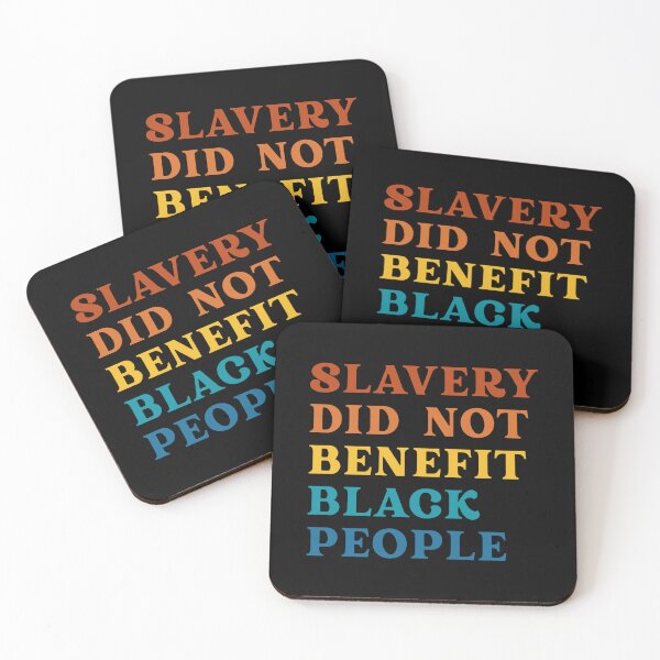Item preview, Slavery Did Not Benefit Black People No Racism Gift Unisex T-Shirt designed and sold by Loyaltees Apparel.
