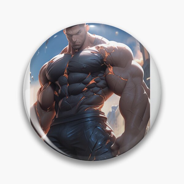 Item preview, Mecha human, muscular animated hero designed and sold by ElliotMus.