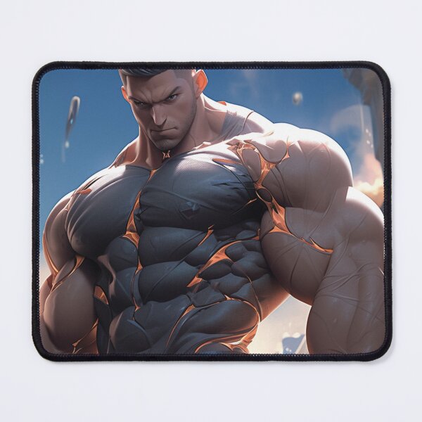 Item preview, Mecha human, muscular animated hero designed and sold by ElliotMus.
