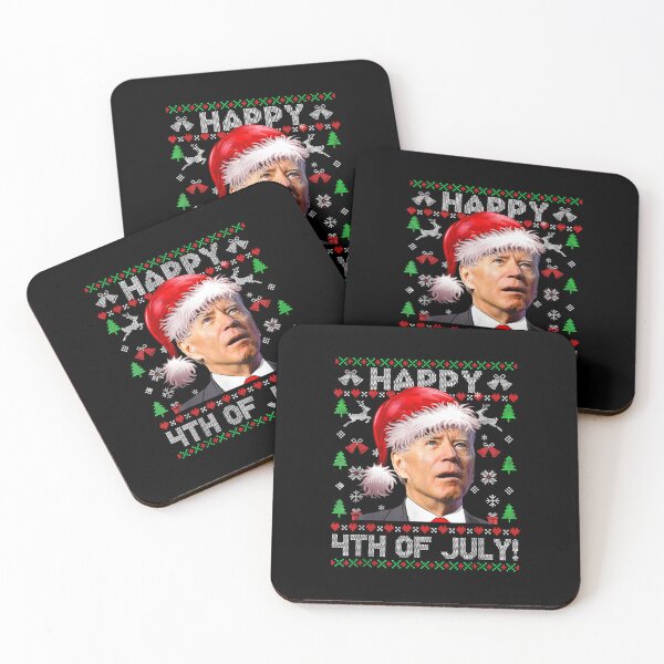 Item preview, Santa Joe Biden Happy 4th of July Ugly Christmas designed and sold by olhygtersa.