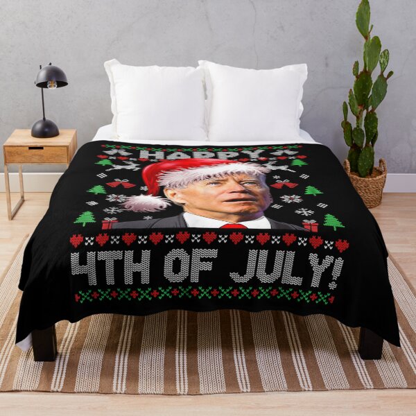 Item preview, Santa Joe Biden Happy 4th of July Ugly Christmas designed and sold by olhygtersa.