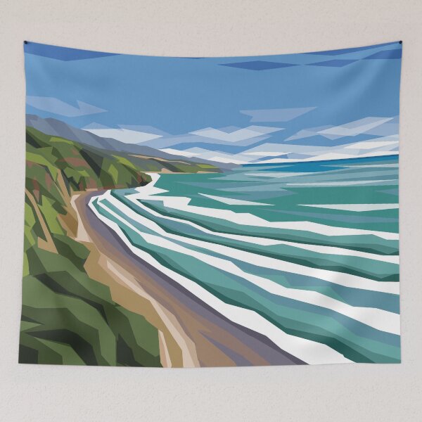 Item preview, Raglan Beach designed and sold by Art by Ira.