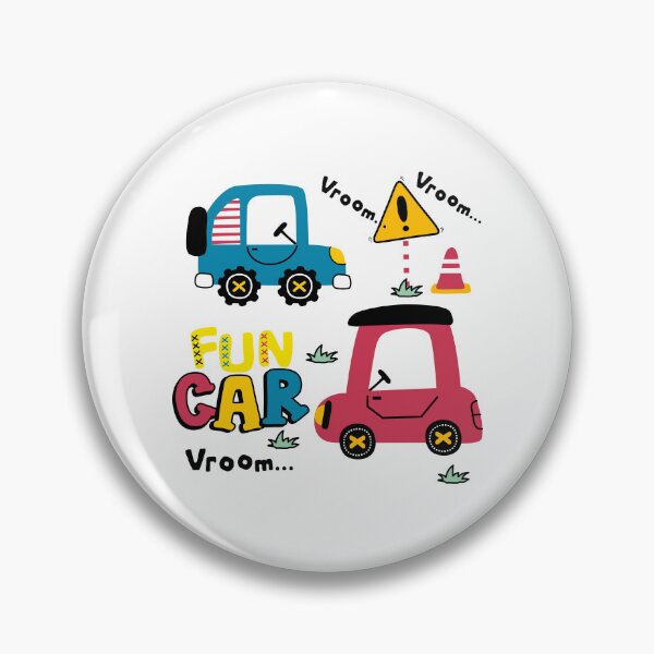 Item preview, cartoon fun car, fun car on the street, fun car vroom designed and sold by GreyStanzione1.