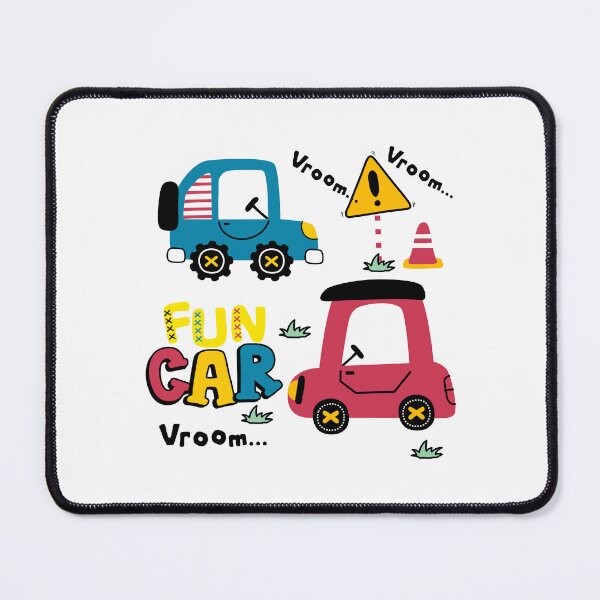 Item preview, cartoon fun car, fun car on the street, fun car vroom designed and sold by GreyStanzione1.