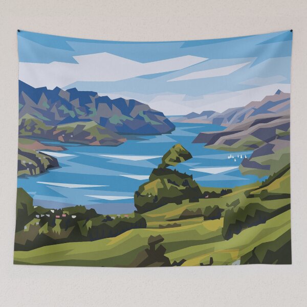 Item preview, Akaroa Harbour designed and sold by Art by Ira.