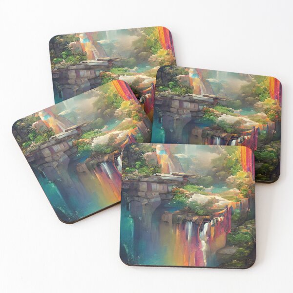 Item preview, Rainbow Falls designed and sold by AceOfTowers.