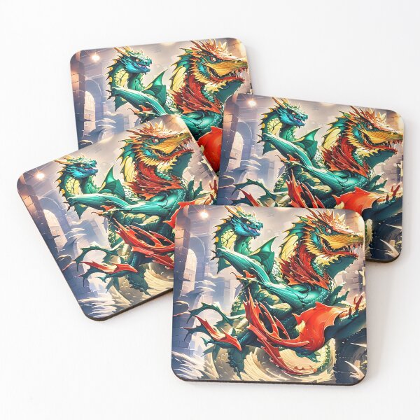 Item preview, Two headed dragon designed and sold by HipoArt10401.