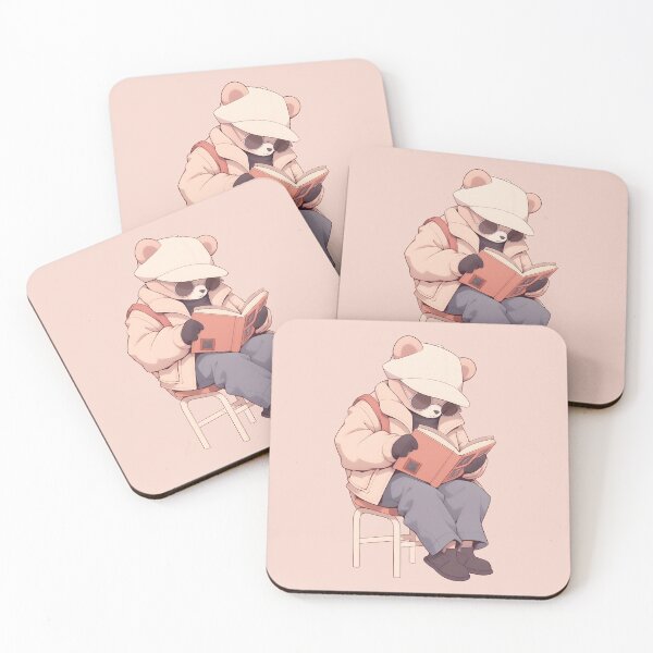 Item preview, Fashionable Bear Reading A Book designed and sold by SweetClicks123.