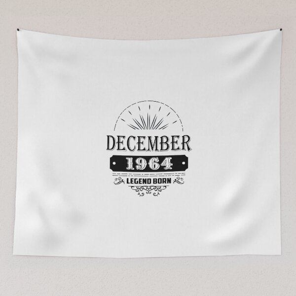 Item preview, December 1964 Limited Edition, 59th Birthday Gift 59 years old Legend Born Birth designed and sold by DjenShop.