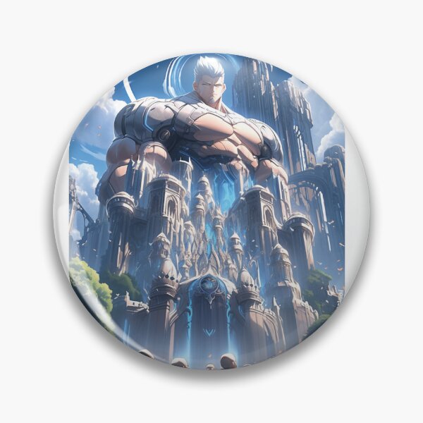 Item preview, Giant Mecha human, muscular animated hero designed and sold by ElliotMus.