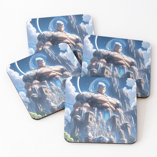 Item preview, Giant Mecha human, muscular animated hero designed and sold by ElliotMus.