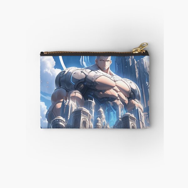 Item preview, Giant Mecha human, muscular animated hero designed and sold by ElliotMus.