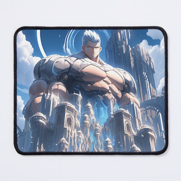 Item preview, Giant Mecha human, muscular animated hero designed and sold by ElliotMus.