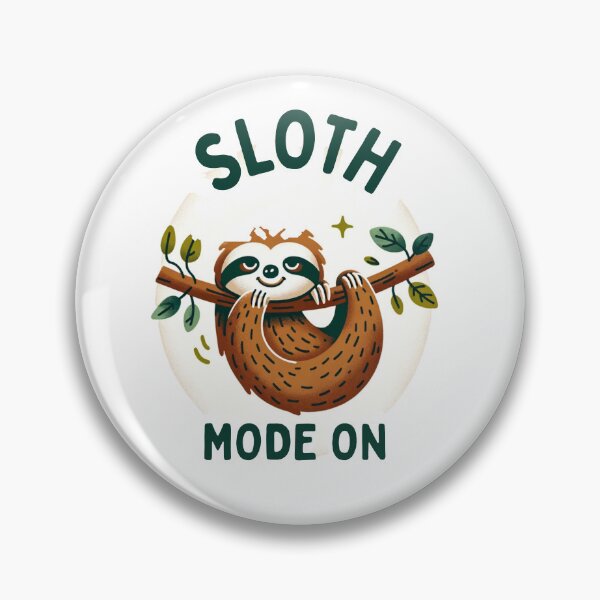 Item preview, Sloth Mode On: Serene Hangout Tee designed and sold by BeautBoldBasic.