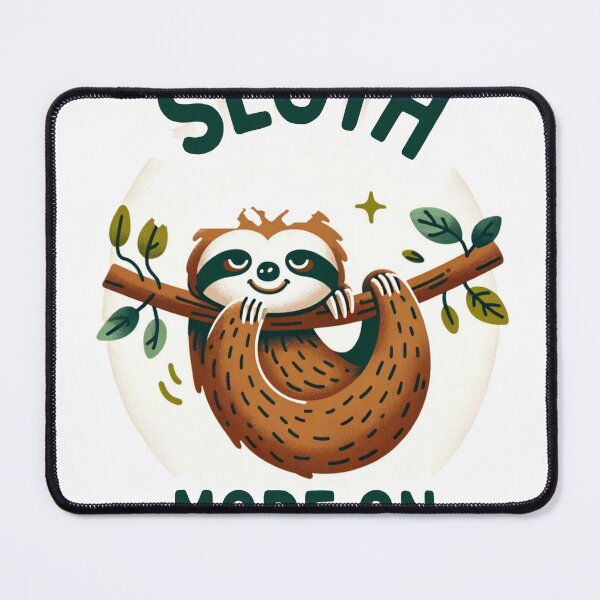 Item preview, Sloth Mode On: Serene Hangout Tee designed and sold by BeautBoldBasic.