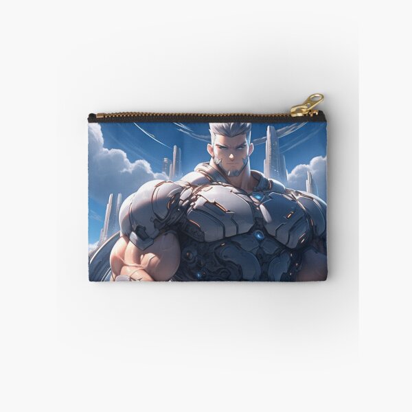 Item preview, Giant Mecha human, muscular animated hero designed and sold by ElliotMus.