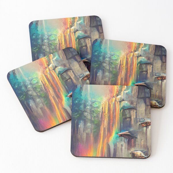 Item preview, Rainbow Waterfall designed and sold by AceOfTowers.