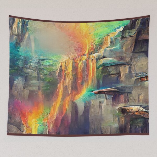 Item preview, Rainbow Waterfall designed and sold by AceOfTowers.
