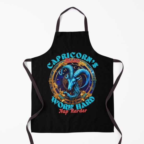 Item preview, Capricorn's Motto: Work Hard, Nap Harder. capricorn birthday designed and sold by ZodiacWonders.