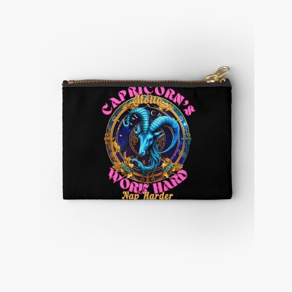 Item preview, Capricorn's Motto: Work Hard, Nap Harder. capricorn constellation designed and sold by ZodiacWonders.