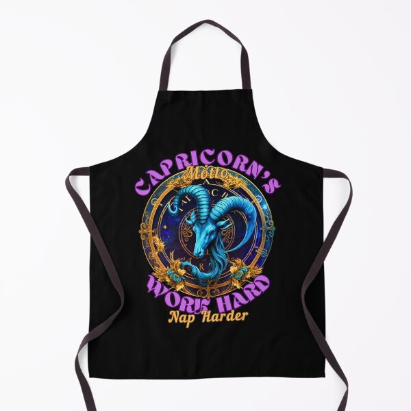 Item preview, Capricorn's Motto: Work Hard, Nap Harder. capricorn girl designed and sold by ZodiacWonders.