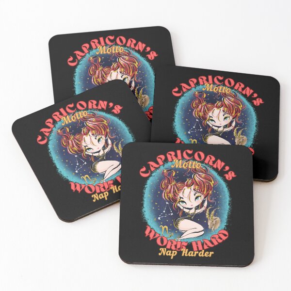 Item preview, Capricorn's Motto: Work Hard, Nap Harder. capricorn quotes designed and sold by ZodiacWonders.