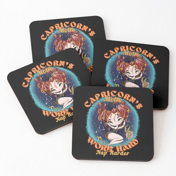 Item preview, Capricorn's Motto: Work Hard, Nap Harder. awesome capricorn designed and sold by ZodiacWonders.