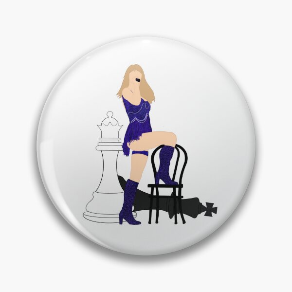 Item preview, Midnights Blurple Scalloped Bodysuit x Chess Pieces designed and sold by NahNahHeyJudy.