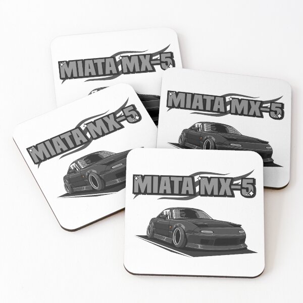 Item preview, Mazda Miata MX-5 Black designed and sold by Bulldsgn.