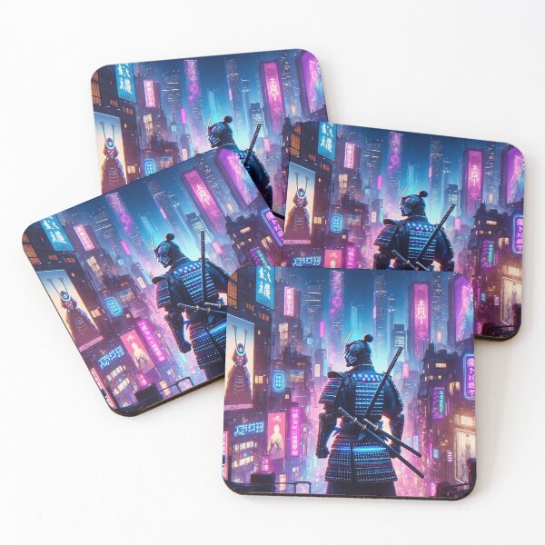 Item preview, Cyberpunk Samurai designed and sold by Frippa.