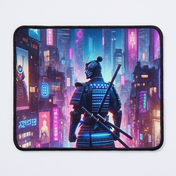 Item preview, Cyberpunk Samurai designed and sold by Frippa.