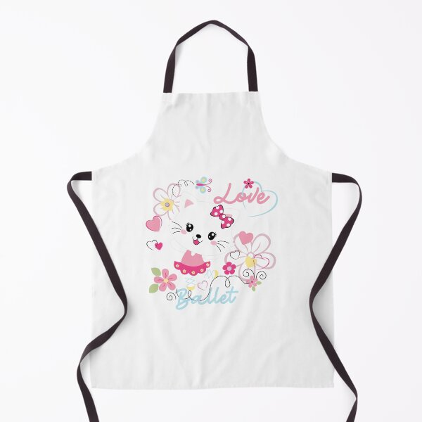Item preview, cute ballet kitten, cartoon ballet kitten, cute ballet cat designed and sold by GreyStanzione1.