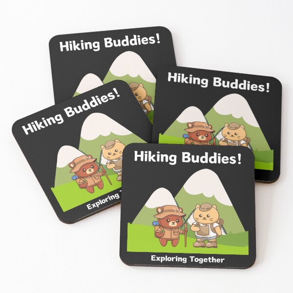 Item preview, Hiking Buddies. Exploring Together. designed and sold by Rukyta.