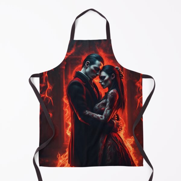 Item preview, Goth couple designed and sold by GothicRubette.