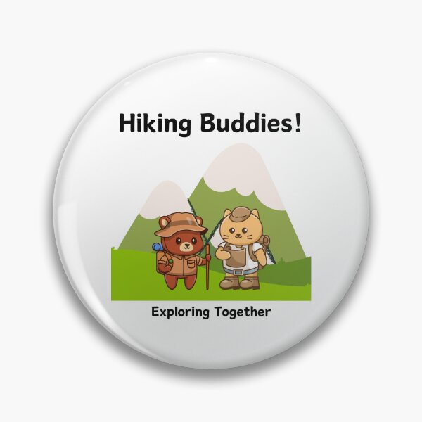 Item preview, Hiking Buddies. Exploring Together. designed and sold by Rukyta.