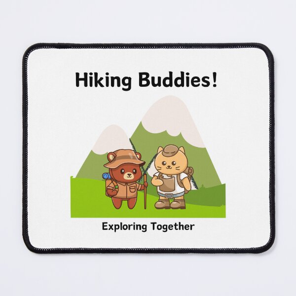 Item preview, Hiking Buddies. Exploring Together. designed and sold by Rukyta.
